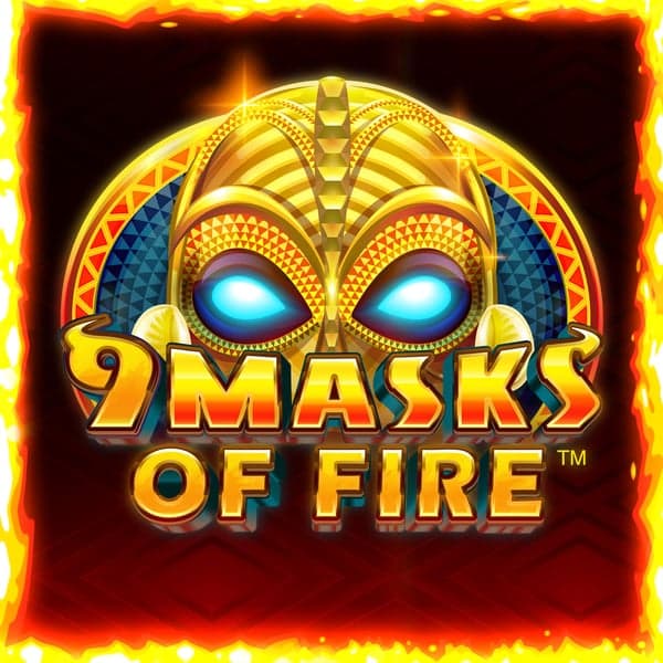 9 Masks of Fire — Asian mythology / fire masks themed slot