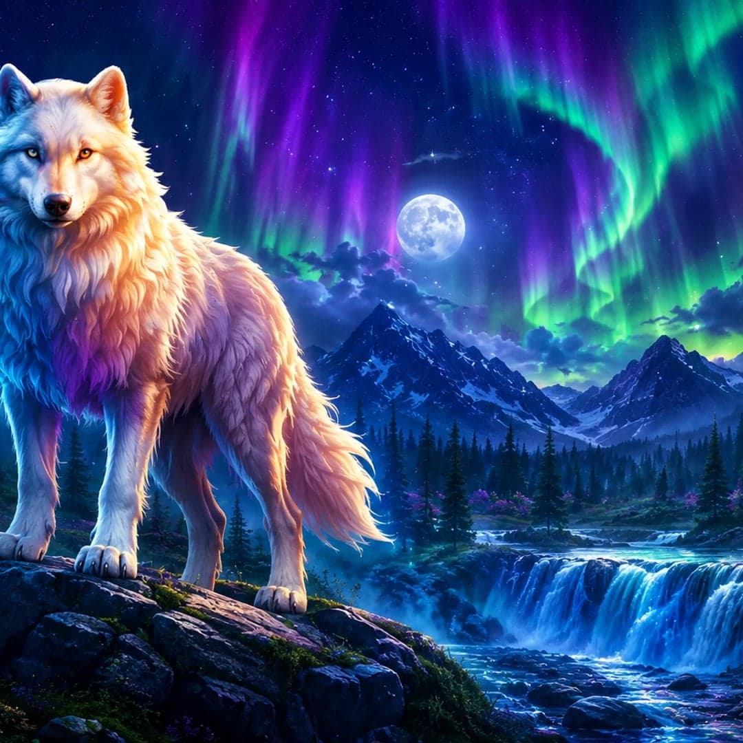 Area Link: Wolf Unleashed key art — Wilderness / wildlife themed slot by Area Vegas, 2026