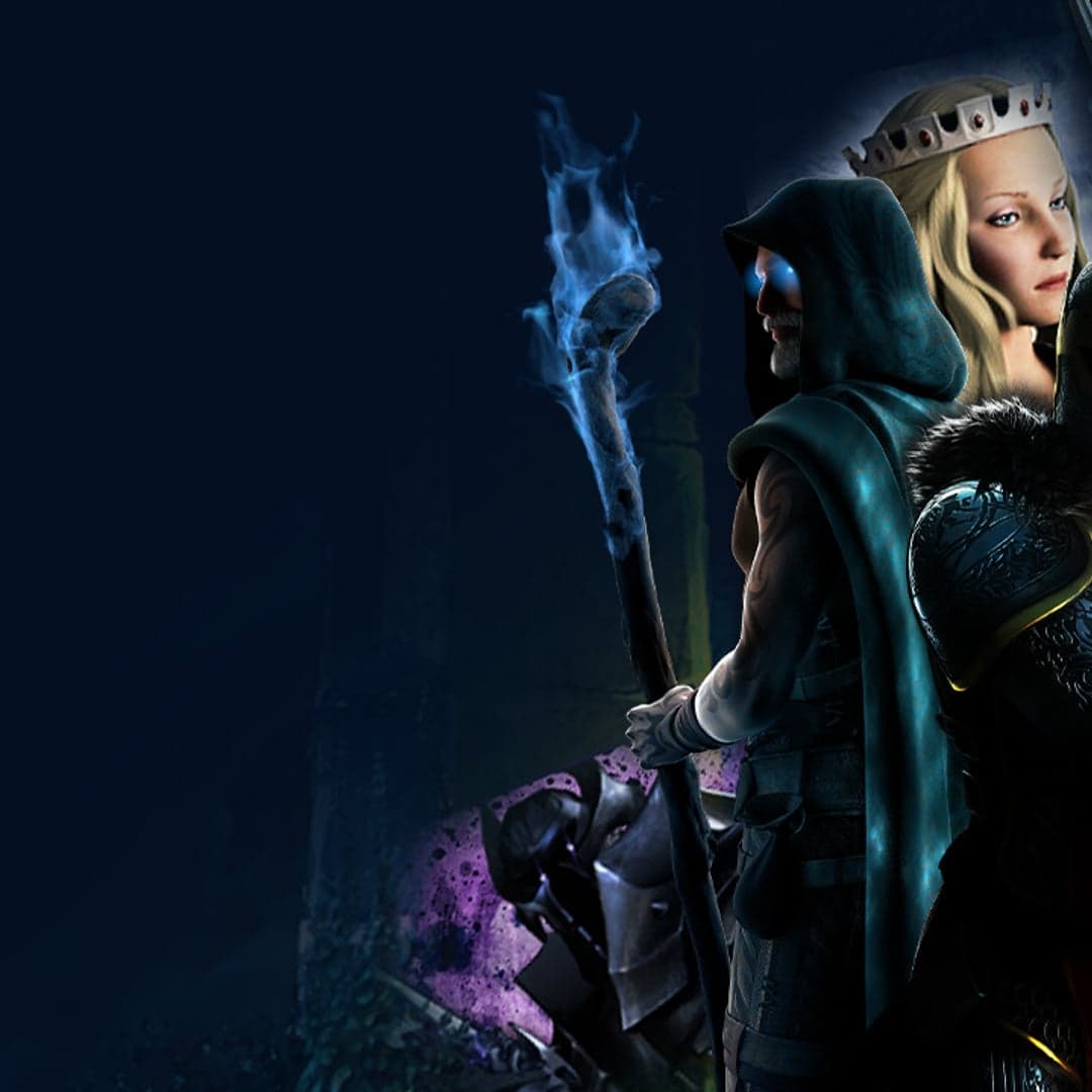 Avalon II: Quest for The Grail key art — Arthurian legend themed slot by Microgaming, 2014