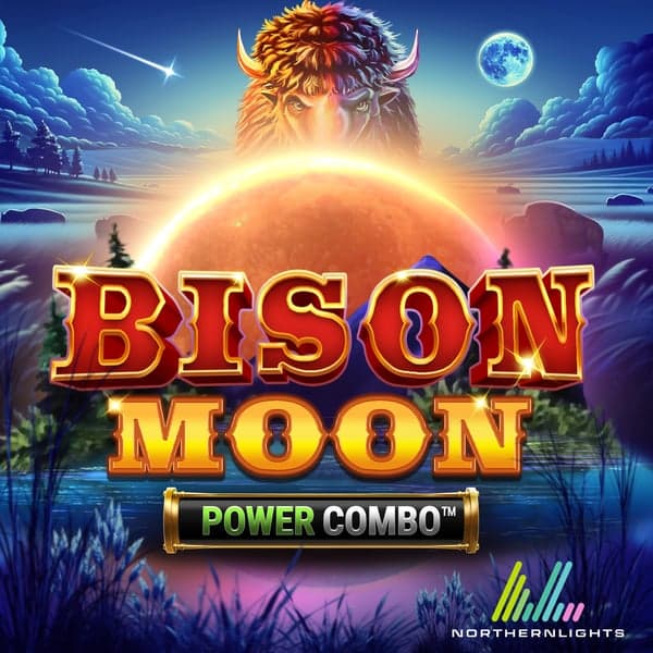 Bison Moon Power Combo — Wild frontier, Great Plains — bison, eagles and moon imagery themed slot