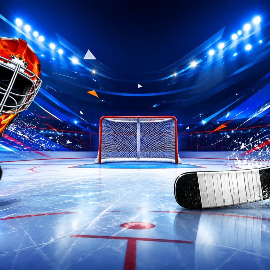 Break Away key art — Ice hockey themed slot by Microgaming, 2012