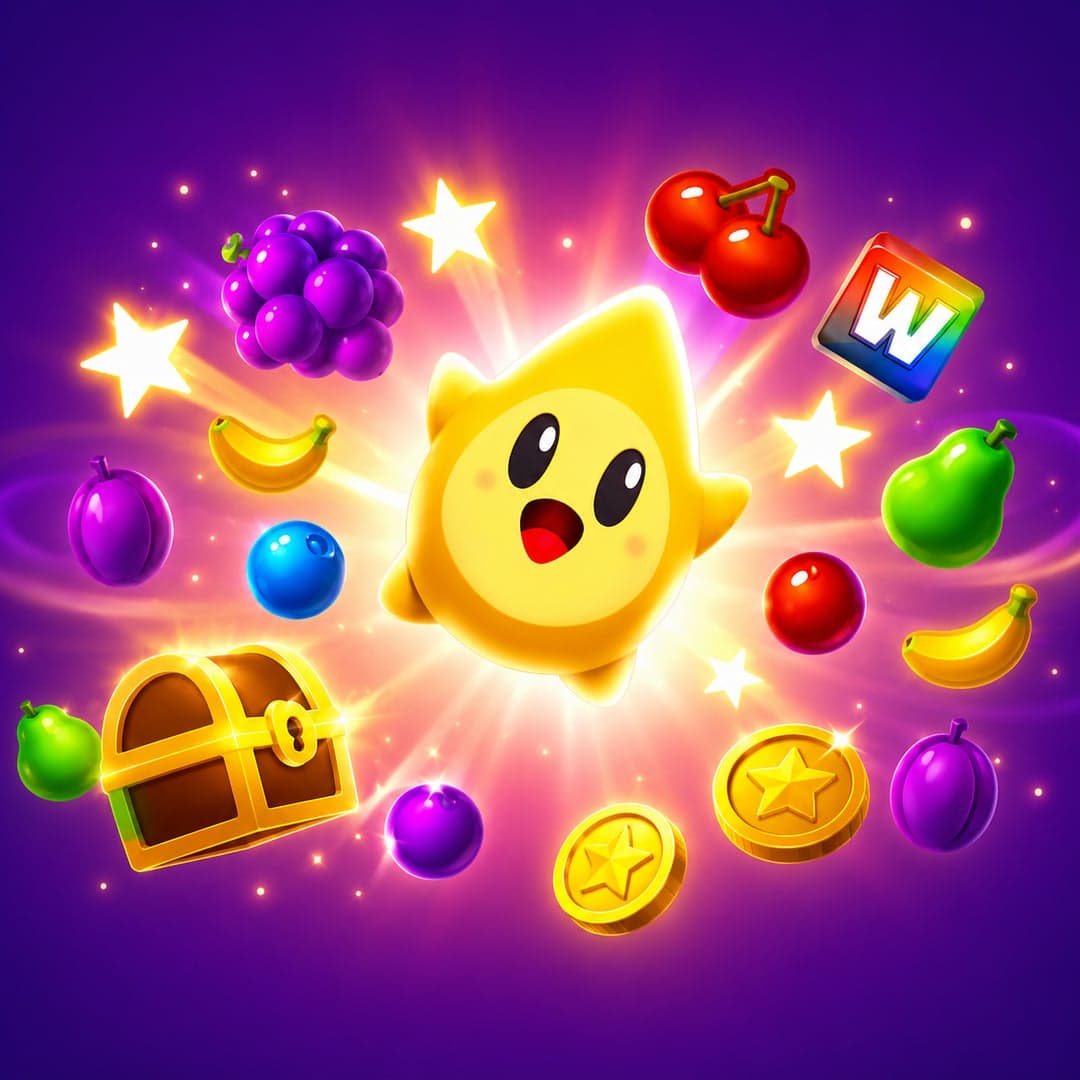 ClusterBuck key art — Colourful fruit slot with treasure elements — fruit, padlocks, chests and bombs themed slot by Northern Lights Gaming, 2025