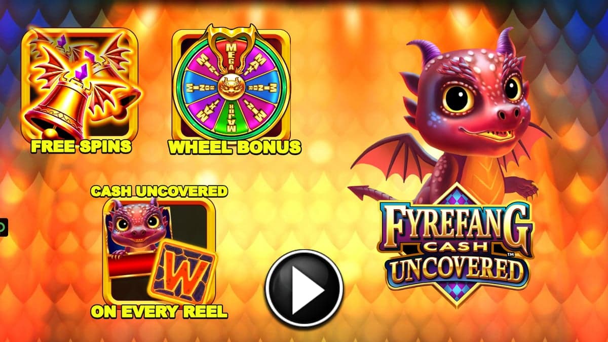 Fyrefang Cash Uncovered bonus round screenshot — free spins feature