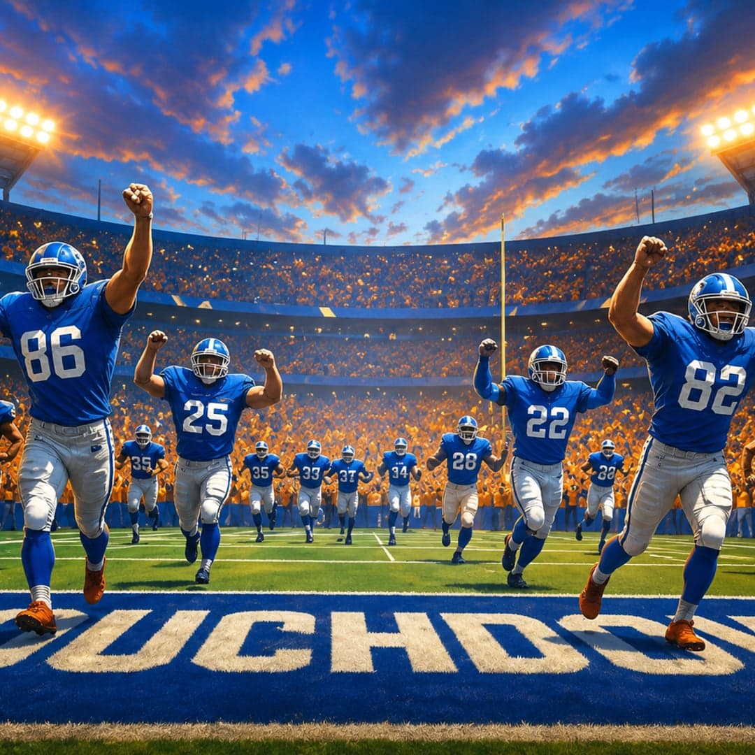 Gridiron Legends X UP key art — American football — gridiron legends, stadiums and touchdown plays themed slot by Alchemy Gaming, 2025
