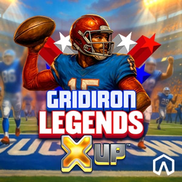 Gridiron Legends X UP — American football — gridiron legends, stadiums and touchdown plays themed slot