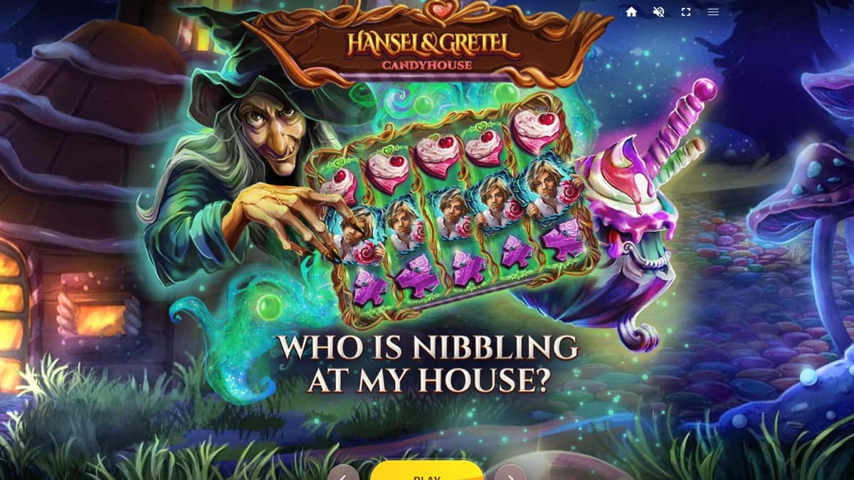 Hansel & Gretel Treasure Trail base game screenshot — 5×6 reels