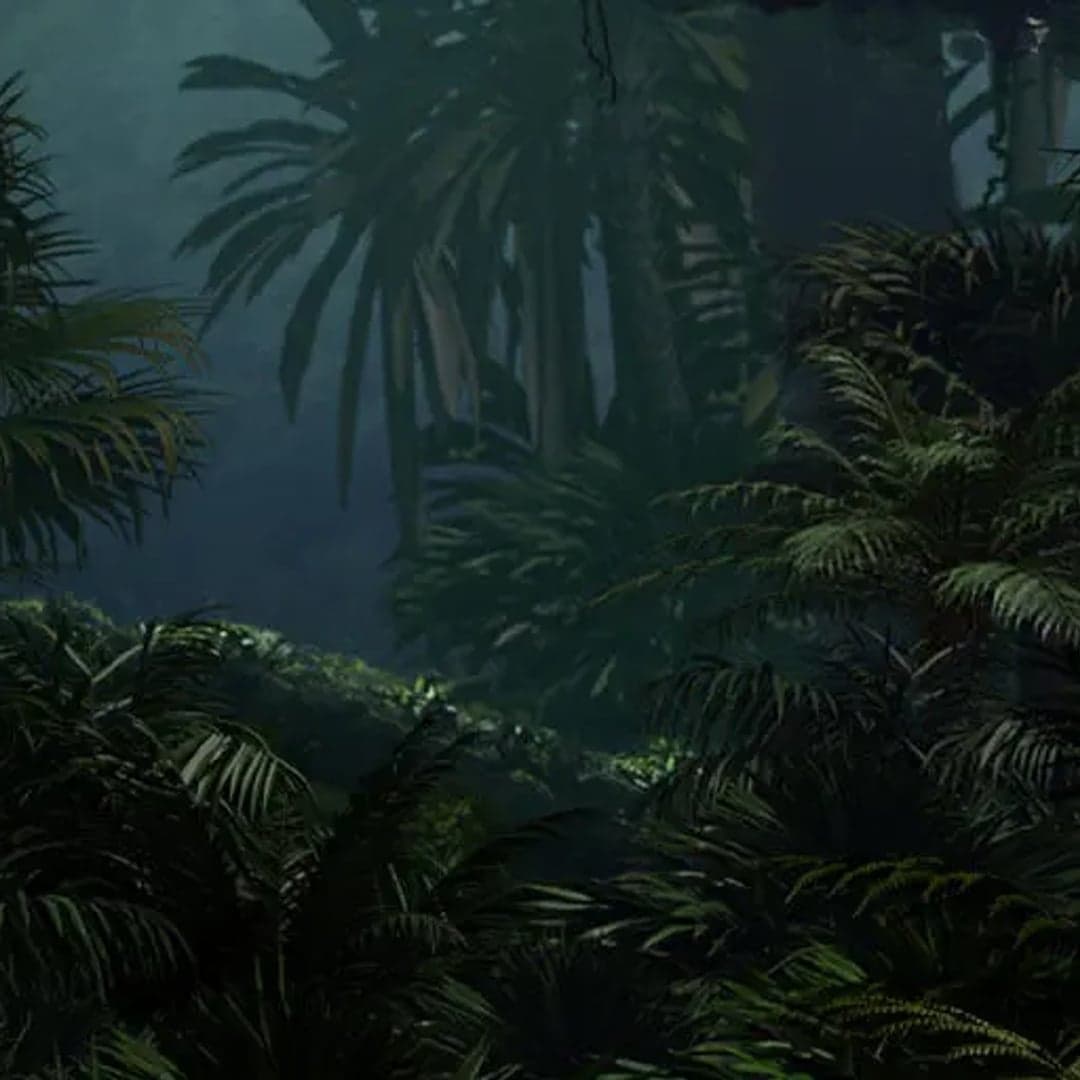 Jurassic Park key art — Jurassic Park (Universal licensed) themed slot by Microgaming, 2014