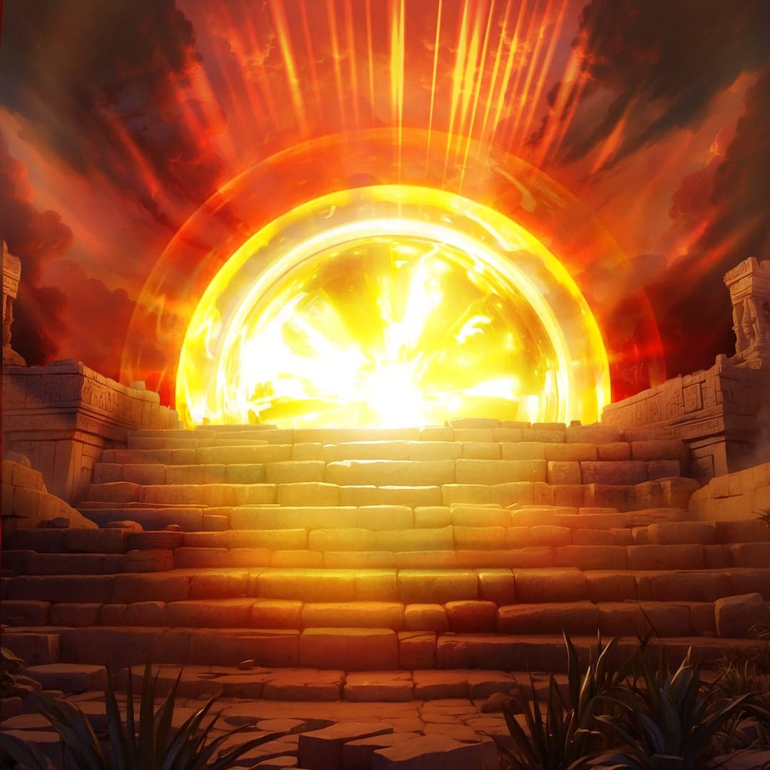 Lara Croft: Fortune of the Eclipse key art — Adventure / Lara Croft (Tomb Raider) themed slot by Just For The Win, 2021