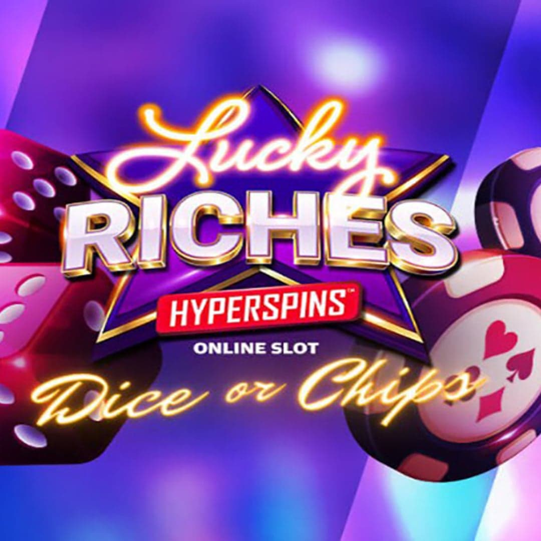 Lucky Riches Hyperspins key art — Asian fortune / lucky symbols themed slot by Just For The Win, 2022