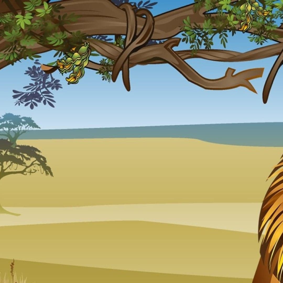 Mega Moolah key art — African Safari themed slot by Microgaming / Games Global, 2006
