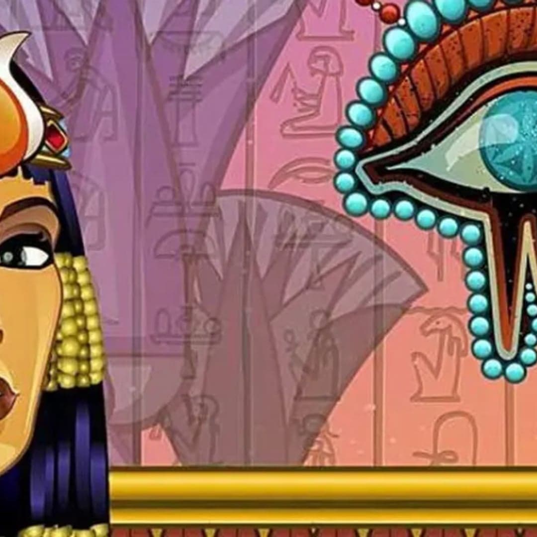 Mega Moolah Isis key art — Ancient Egypt / goddess Isis themed slot by Microgaming, 2013