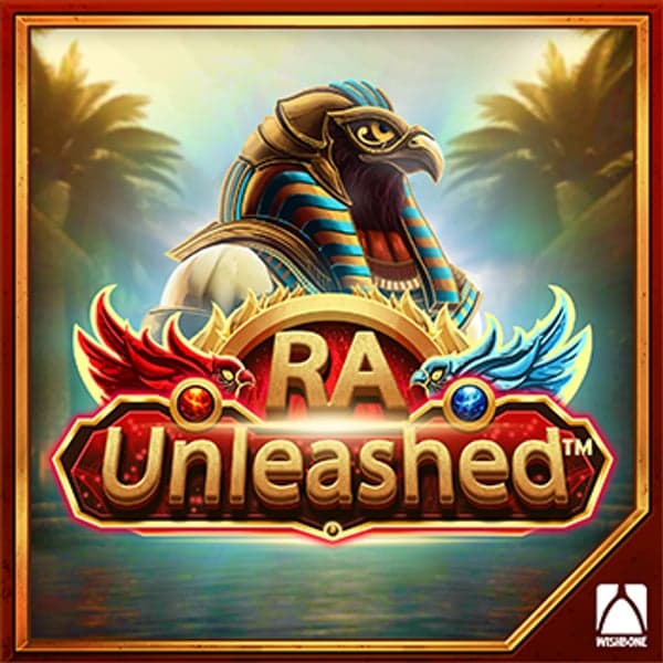 Ra Unleashed — Ancient Egypt — Ra the sun god, golden relics, scarabs and divine treasures themed slot