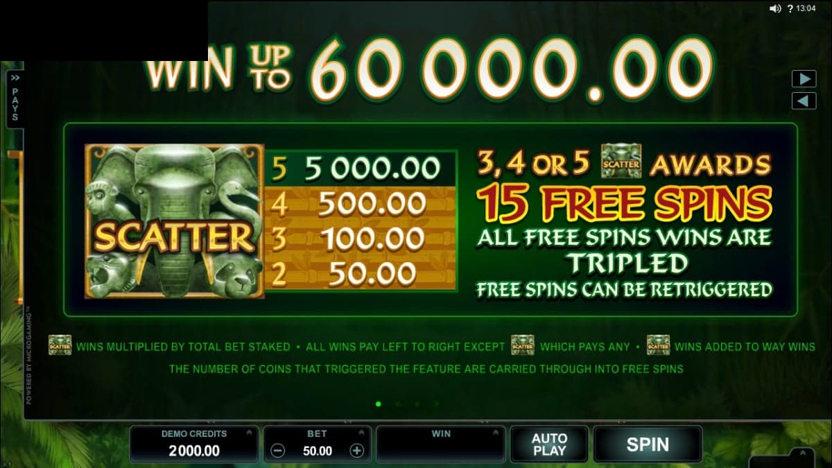 Wild Orient bonus round screenshot — free spins feature